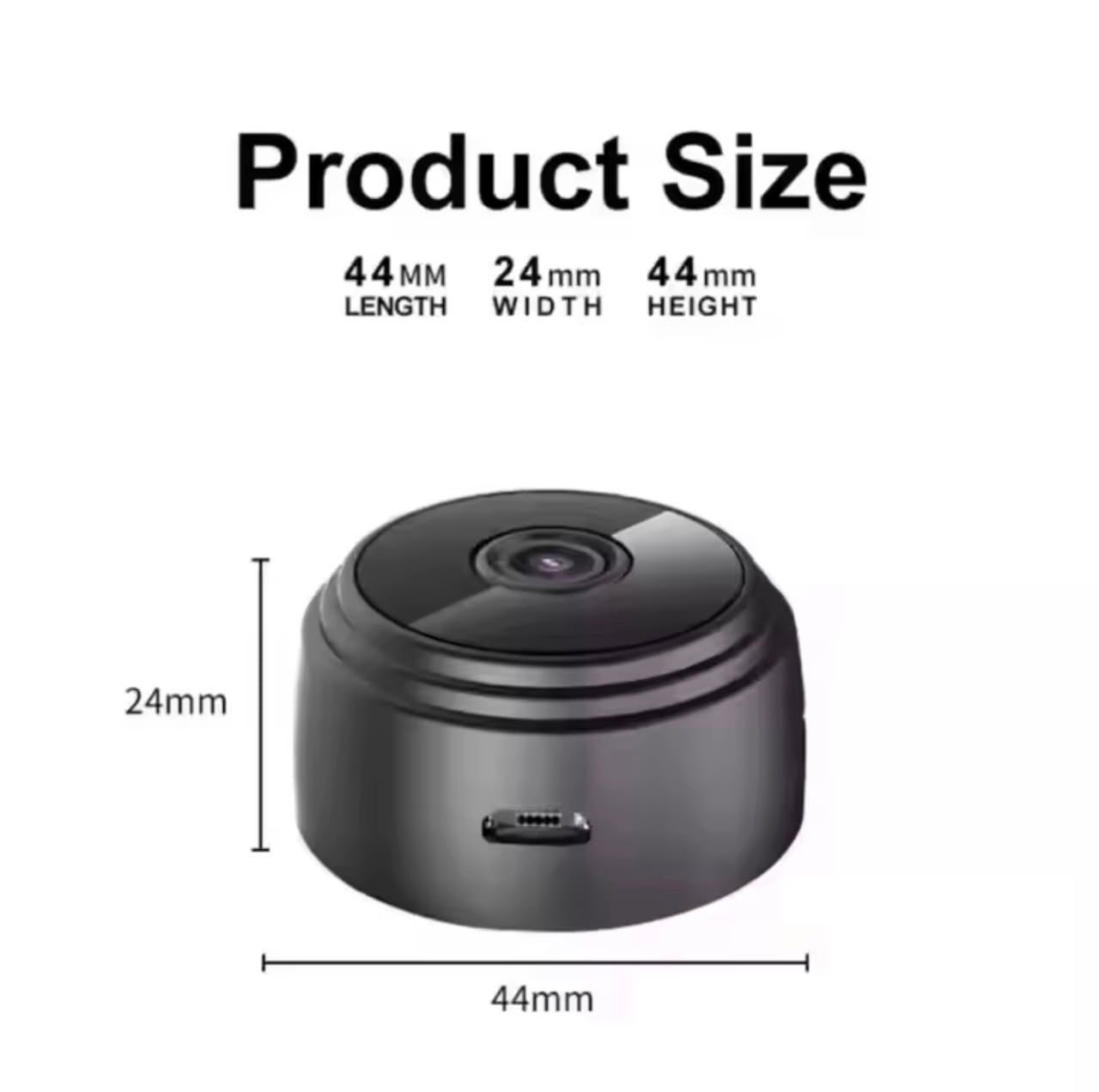 Mini caméra de surveillance magnétique sans fil avec vision nocturne A9 1080P HD